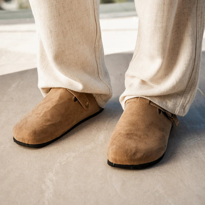 Old Money Suede Clogs