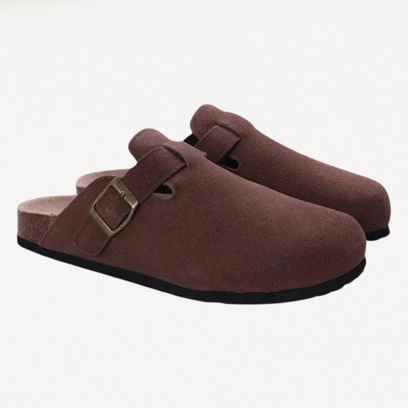 Old Money Suede Clogs