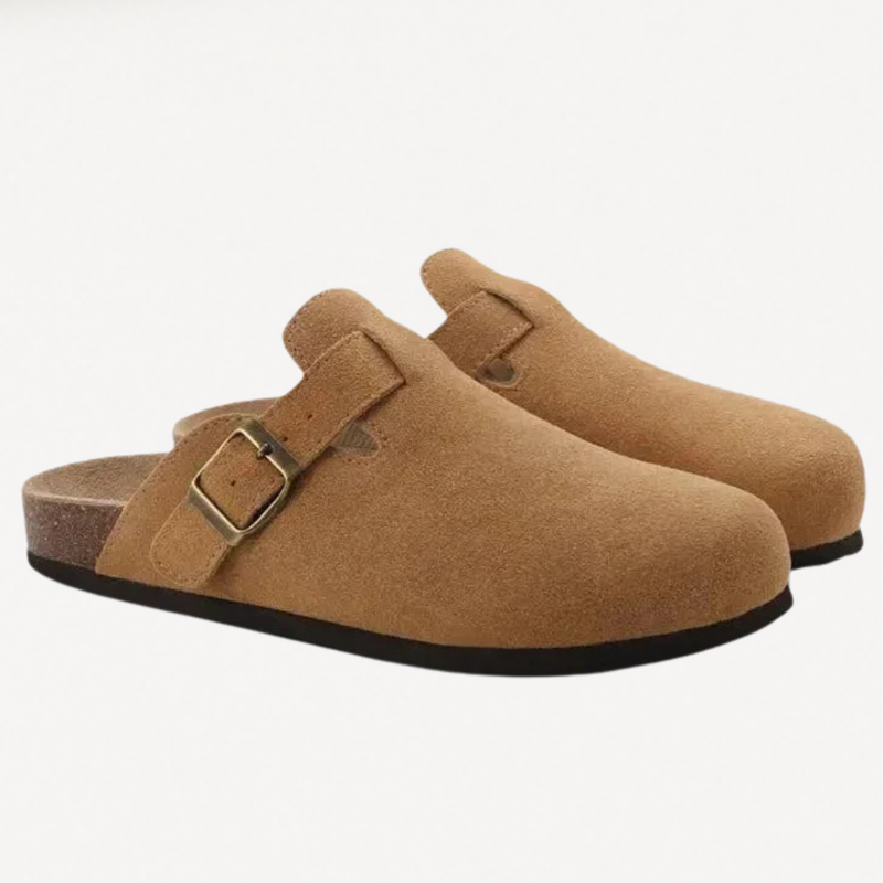 Old Money Suede Clogs