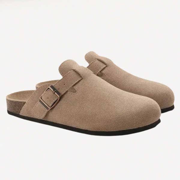 Old Money Suede Clogs