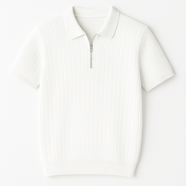 Polo Zippé Texturé – Bardi