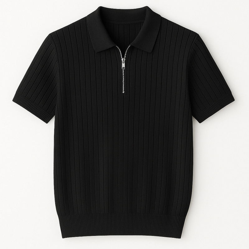 Polo Zippé Texturé – Bardi